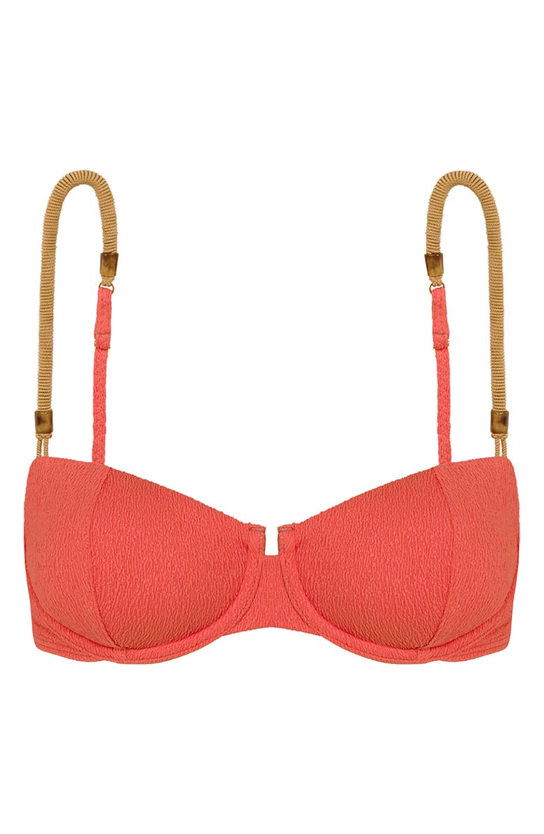 ViX Paula Hermanny Firenze Swim Top, Alternate, color, Pink