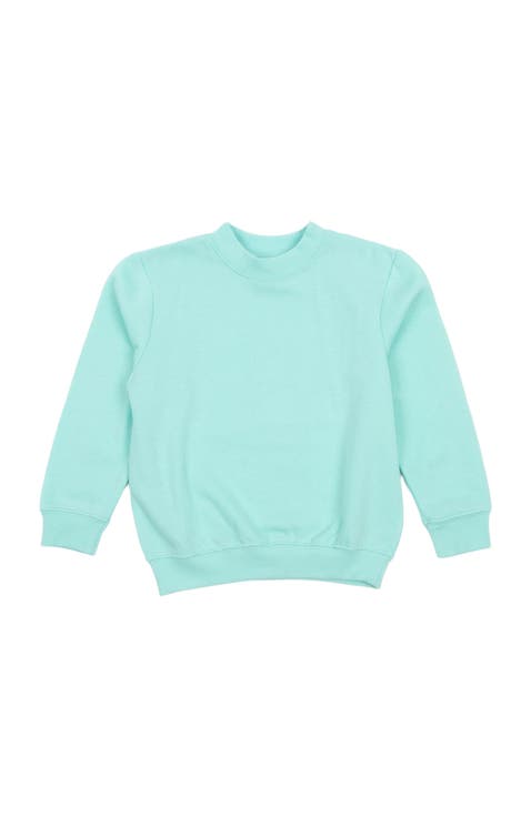 Kids Pullover Sweatshirt, Long Sleeve, Solid Colors