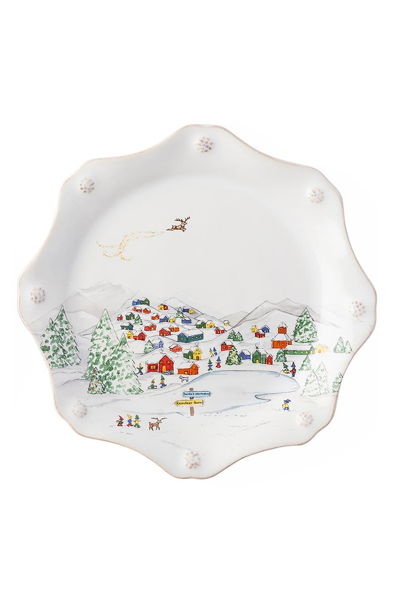 Juliska Berry & Thread North Pole Dessert/Salad Plate, Main, color, Multi