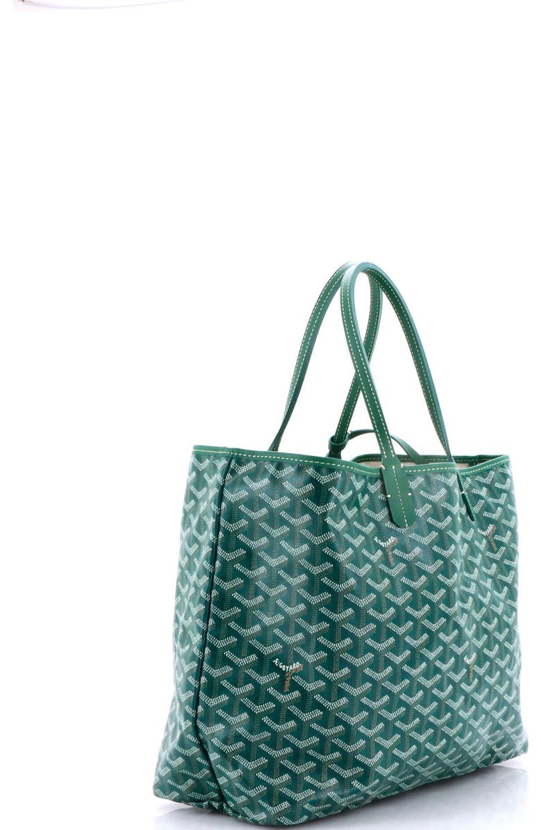 Pre-Owned Goyard Saint Louis Tote Coated Canvas PM, Alternate, color, Green