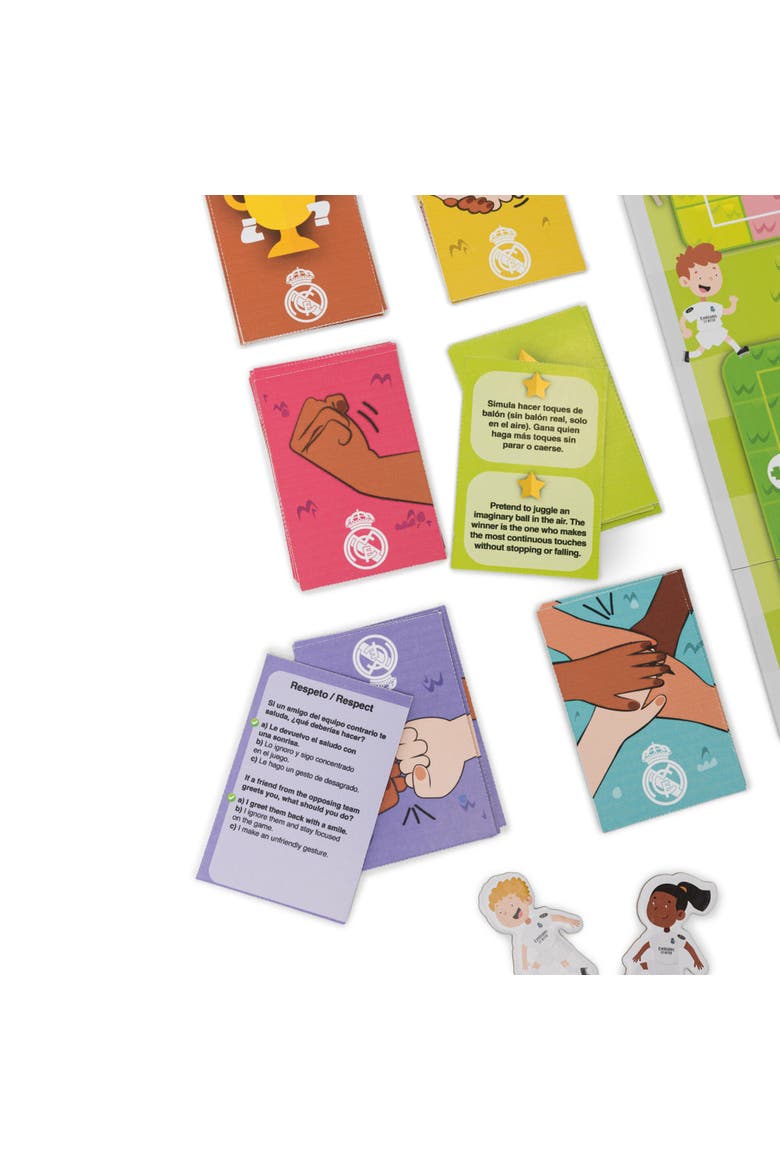 Real Madrid Soccer Let'S Go, Values! Board Game, Alternate, color, Green Multi