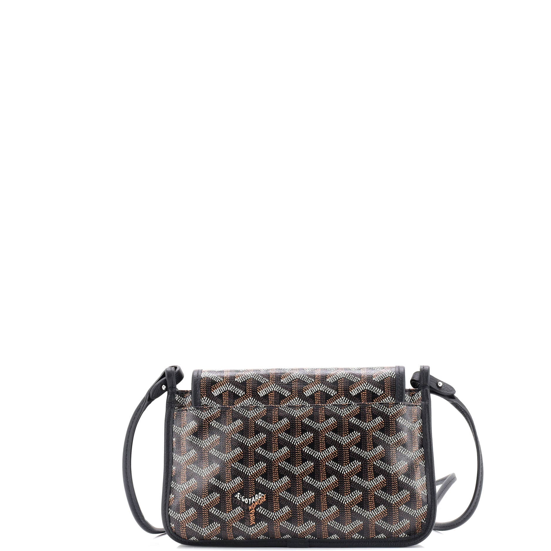 Pre-Owned Goyard Plumet Clutch Wallet Coated Canvas, Alternate, color, 