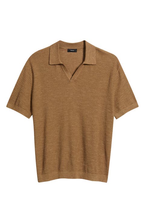Brenan Linen Blend Polo