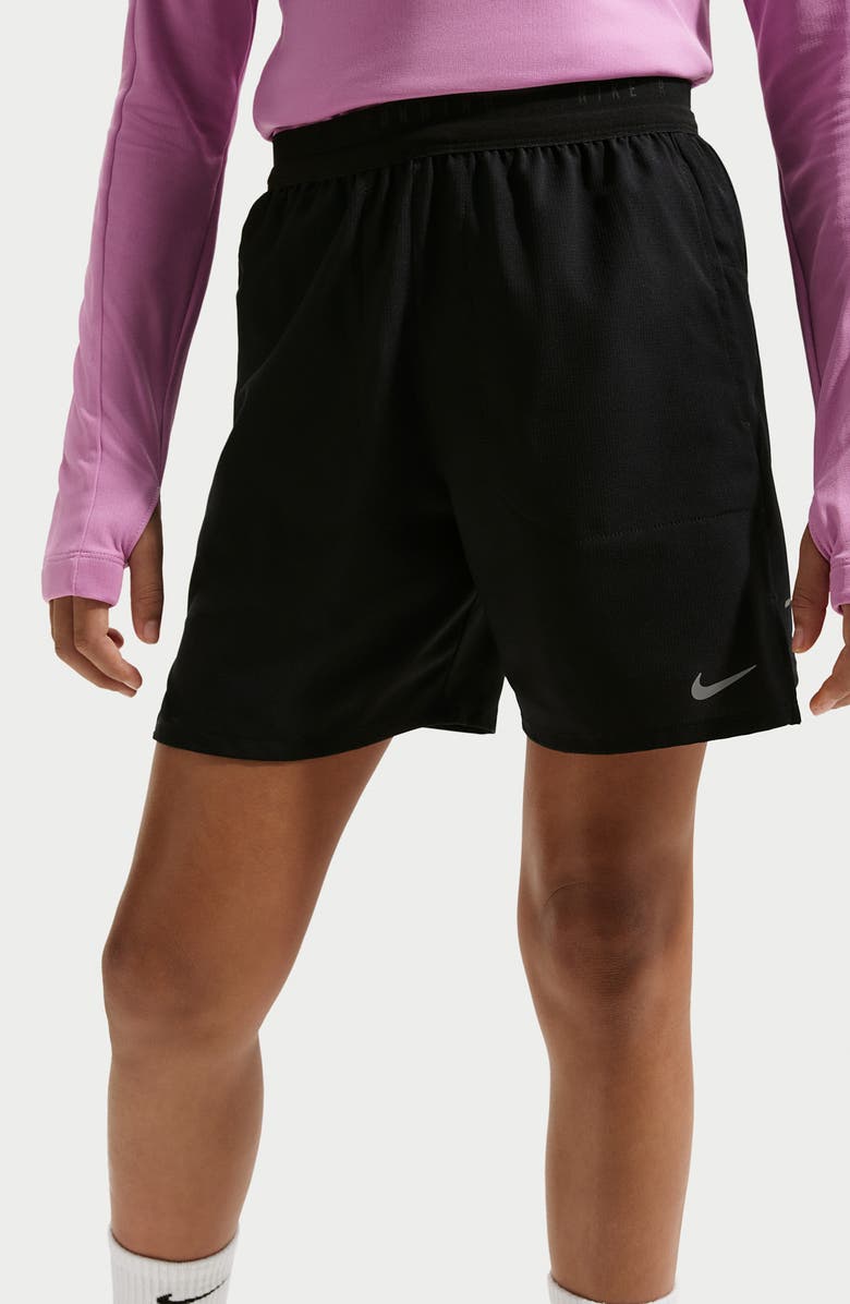 Nike Kids' Stride Dri-FIT Shorts, Alternate, color, Black