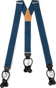 Cufflinks, Inc. Heathered Grey Adjustable Suspenders