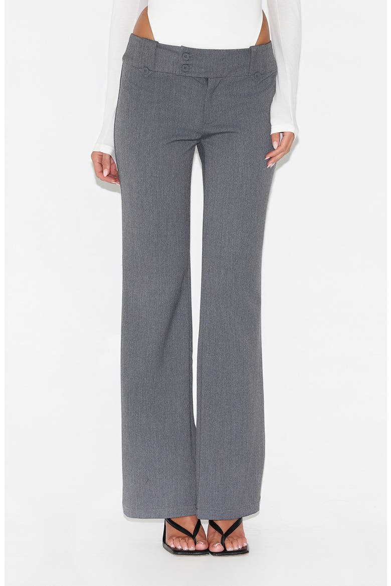 Kittie Low Rise Pants, Main, color, GREY