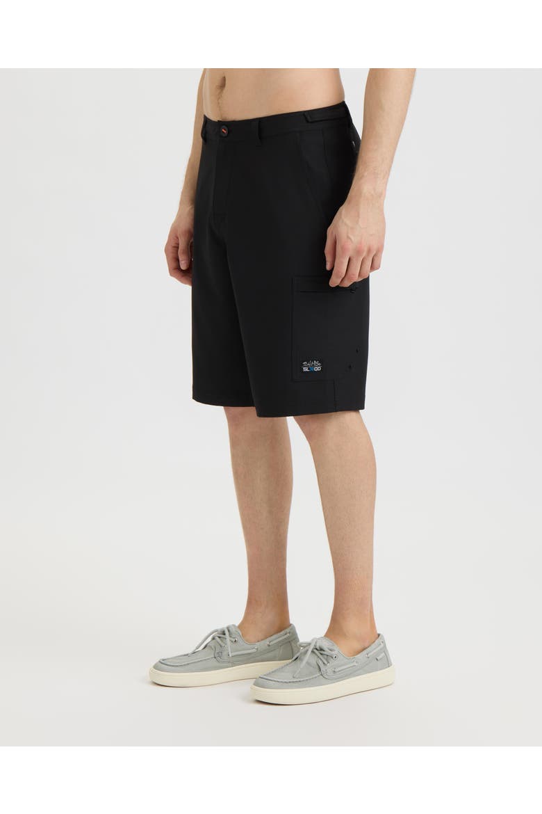La Vida Diamond Boardshorts, Alternate, color, Black