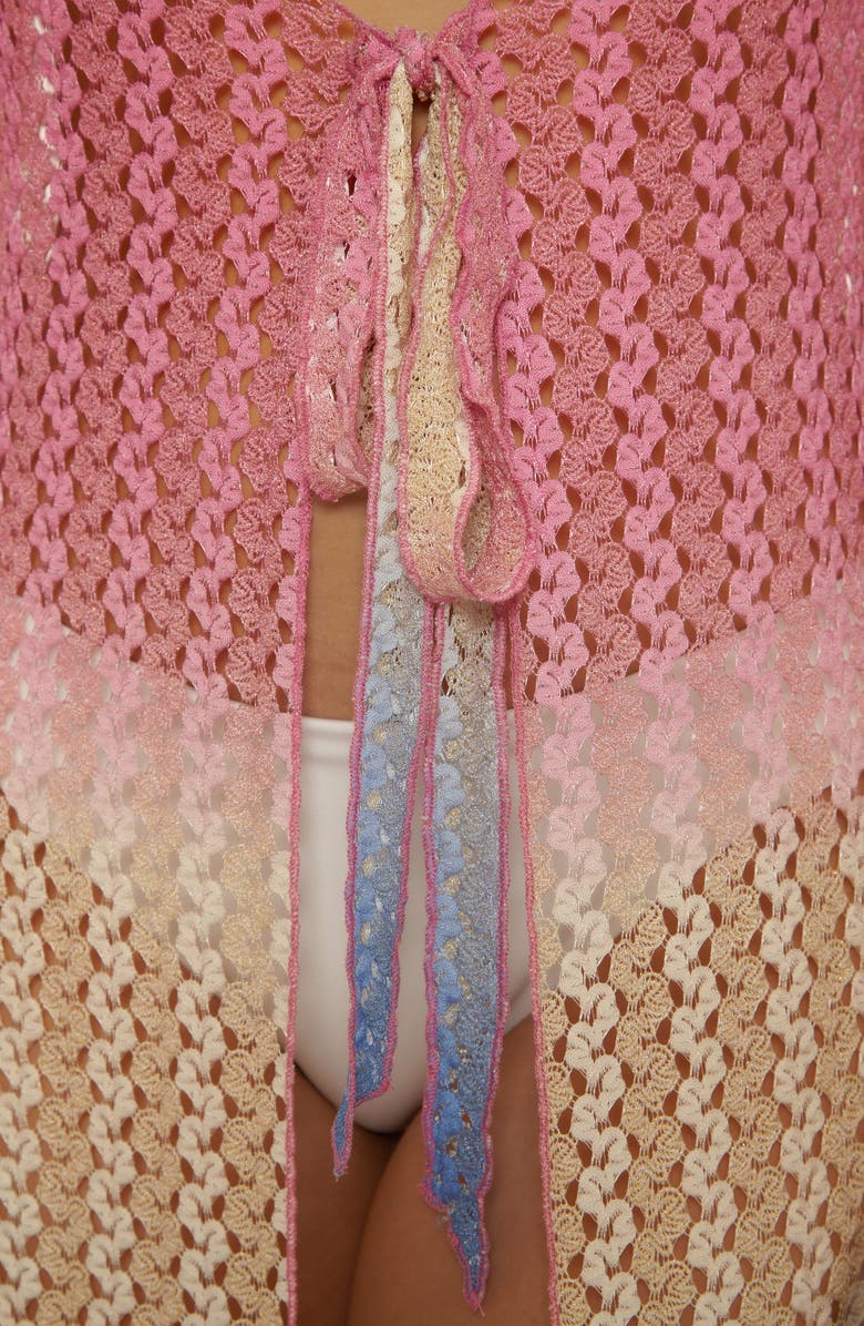 Becca Sunset Metallic Ombré Cover-Up, Alternate, color, 