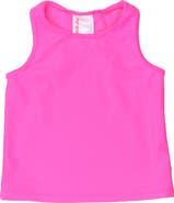 RuffleButts Girls Active Tank Top