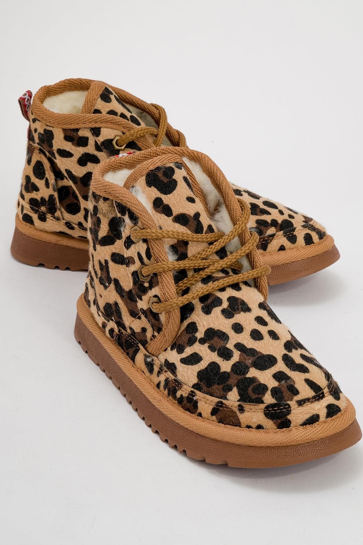 Mingo Lace Up Sport Boot, Main, color, Leopard Faux Leather