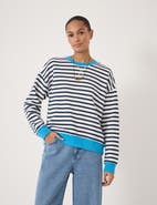 Hush Luca Stripe Heavyweight Sweatshirt