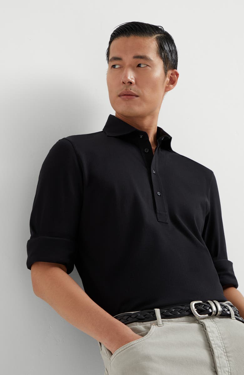 Brunello Cucinelli Jersey polo shirt, Alternate, color,
