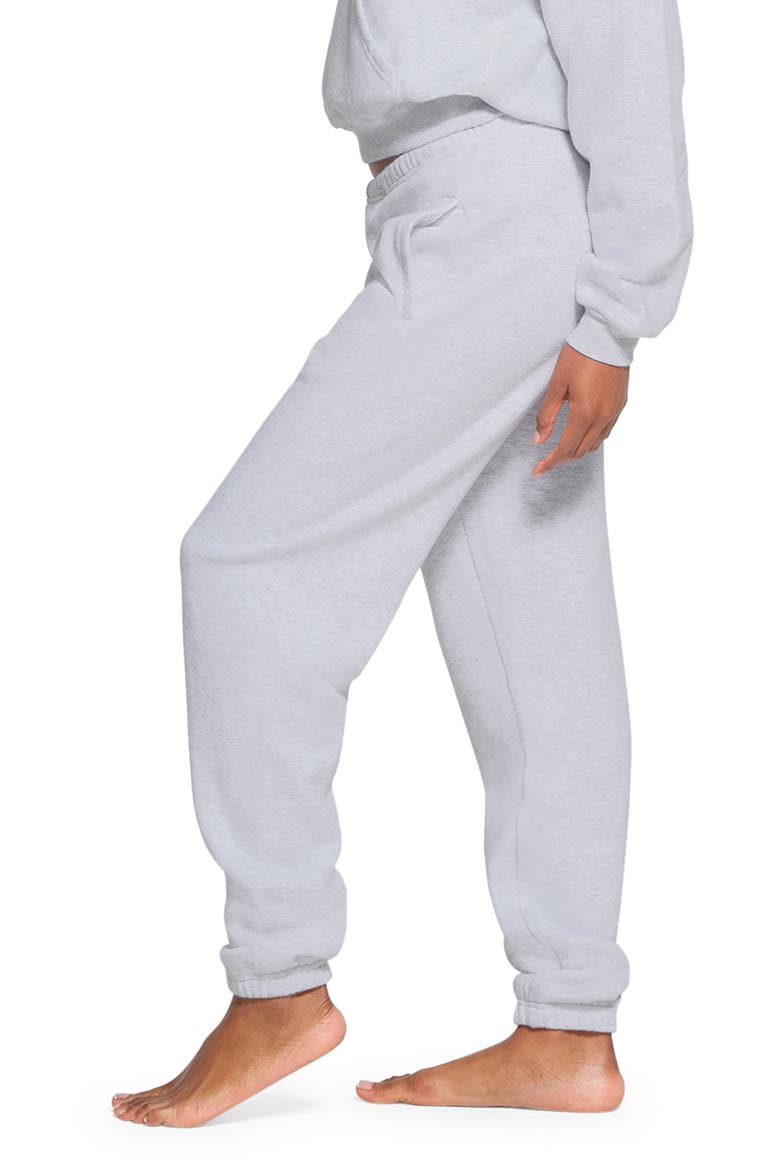 Cotton Fleece Blend Classic Joggers, Alternate, color, LIGHT HEATHER GREY