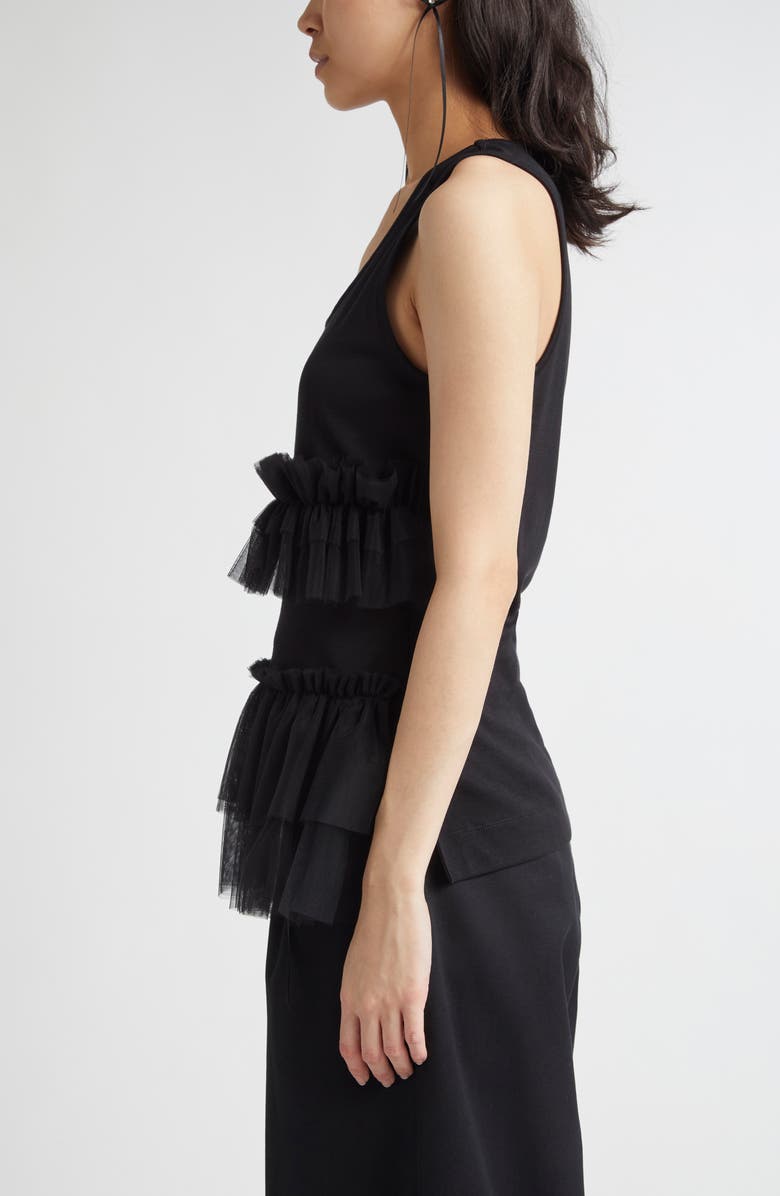Simone Rocha Tutu Hem Tank Top, Alternate, color, 