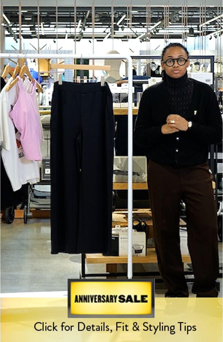 Ultra Soft Scuba High Waist Straight Leg Pants