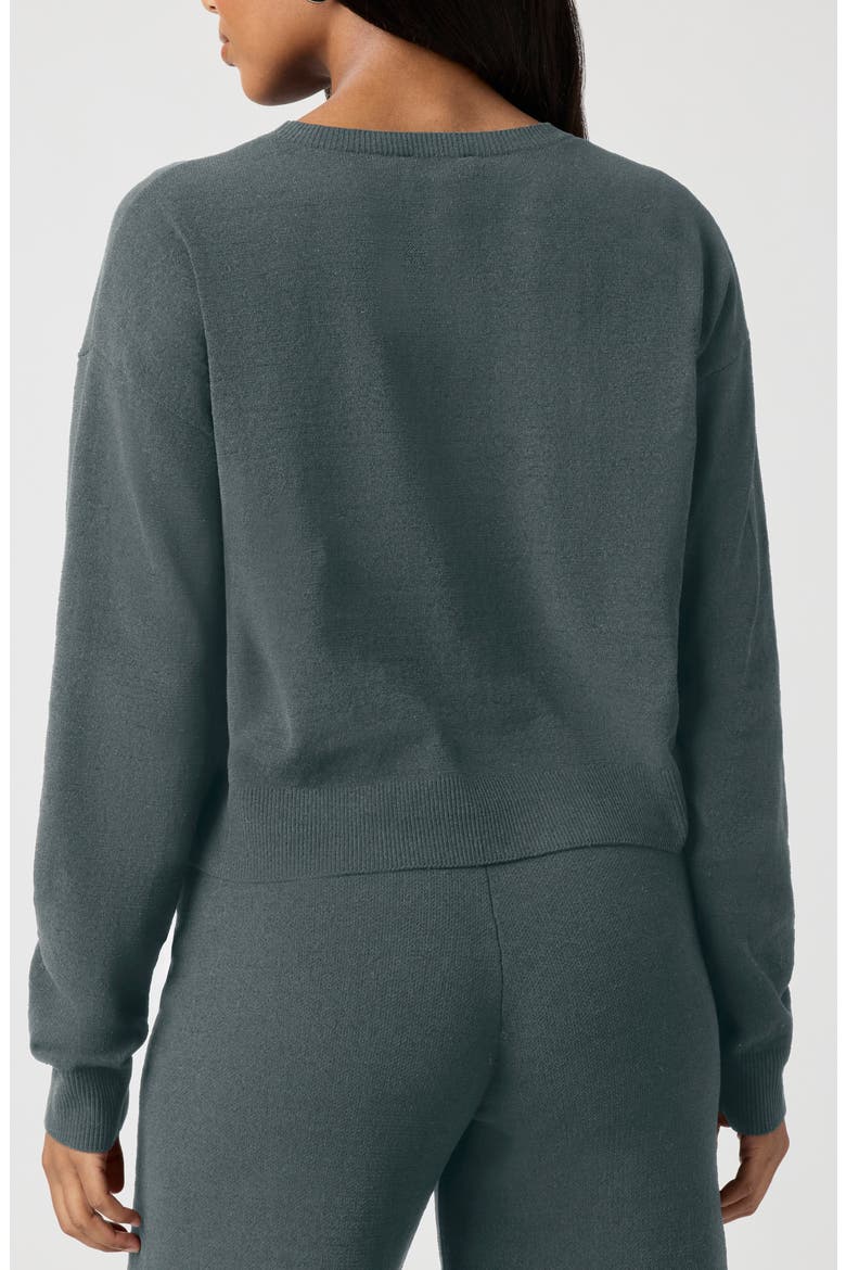 Relaxed Chenille Sweater, Alternate, color, STORMY