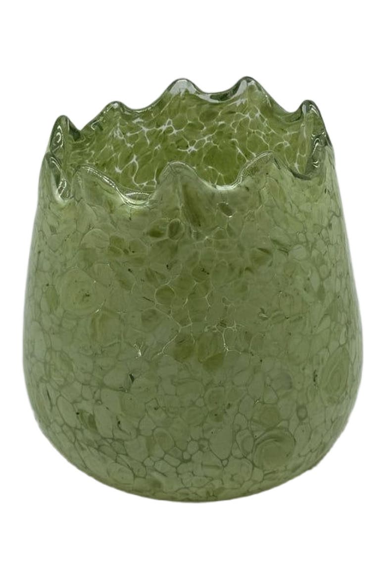 Tule Vase by Diego Olivero Studio, Main, color, Green