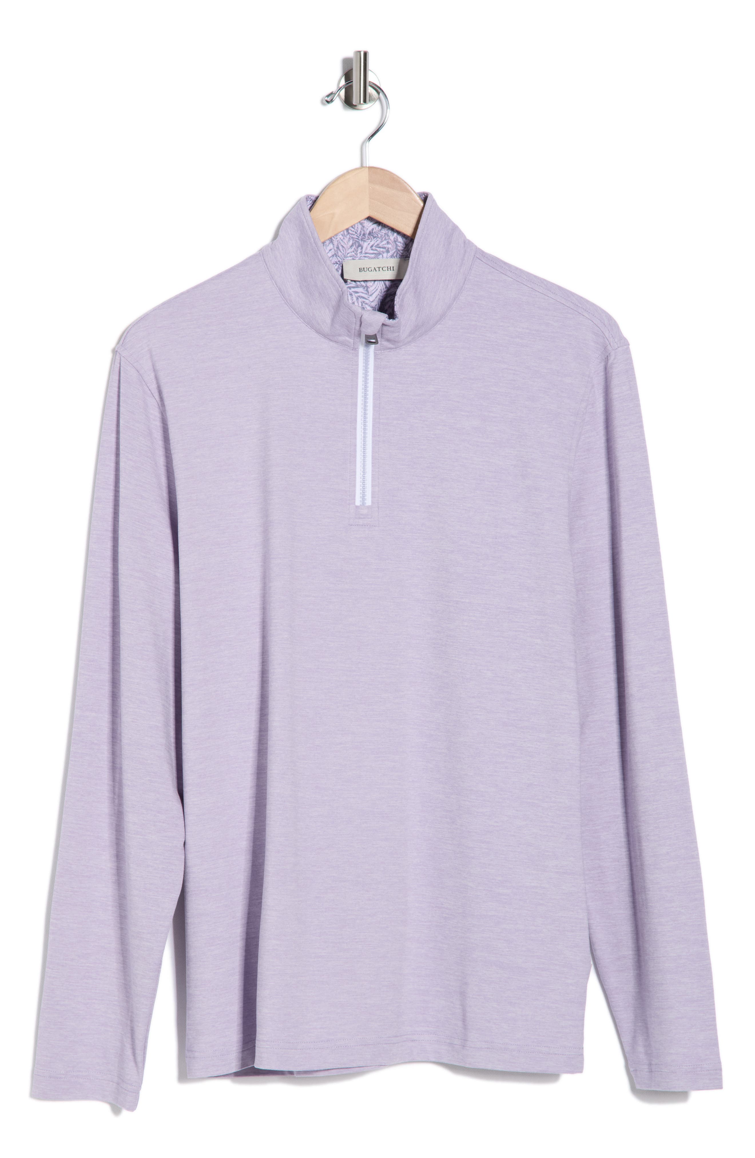 Bugatchi Quarter Zip Performance Pullover