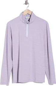 Bugatchi Quarter Zip Performance Pullover