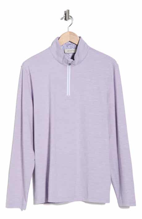 Bugatchi Quarter Zip Performance Pullover