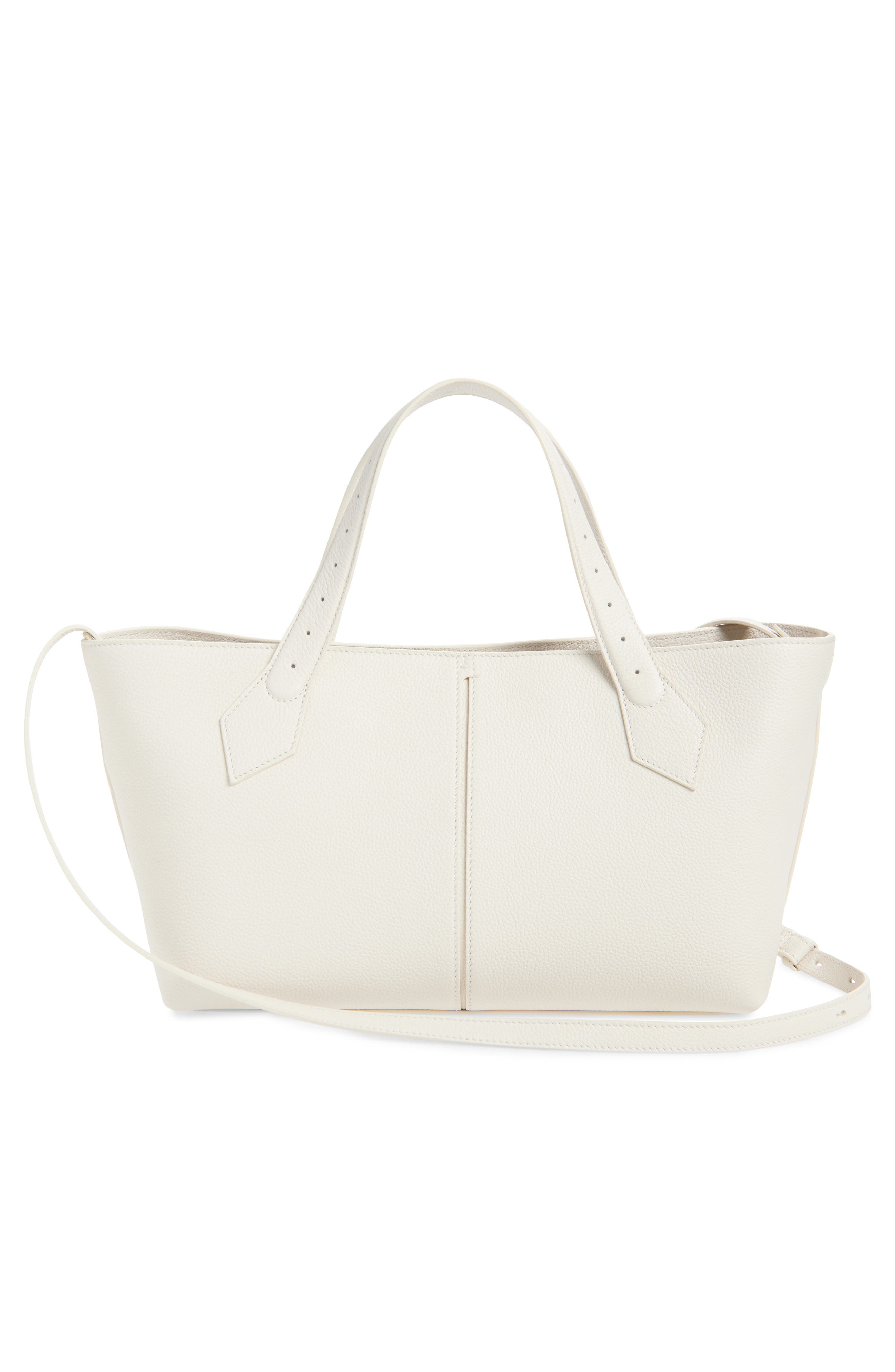 Proenza Schouler Chelsea Leather East/West Tote, Alternate, color, Soft White