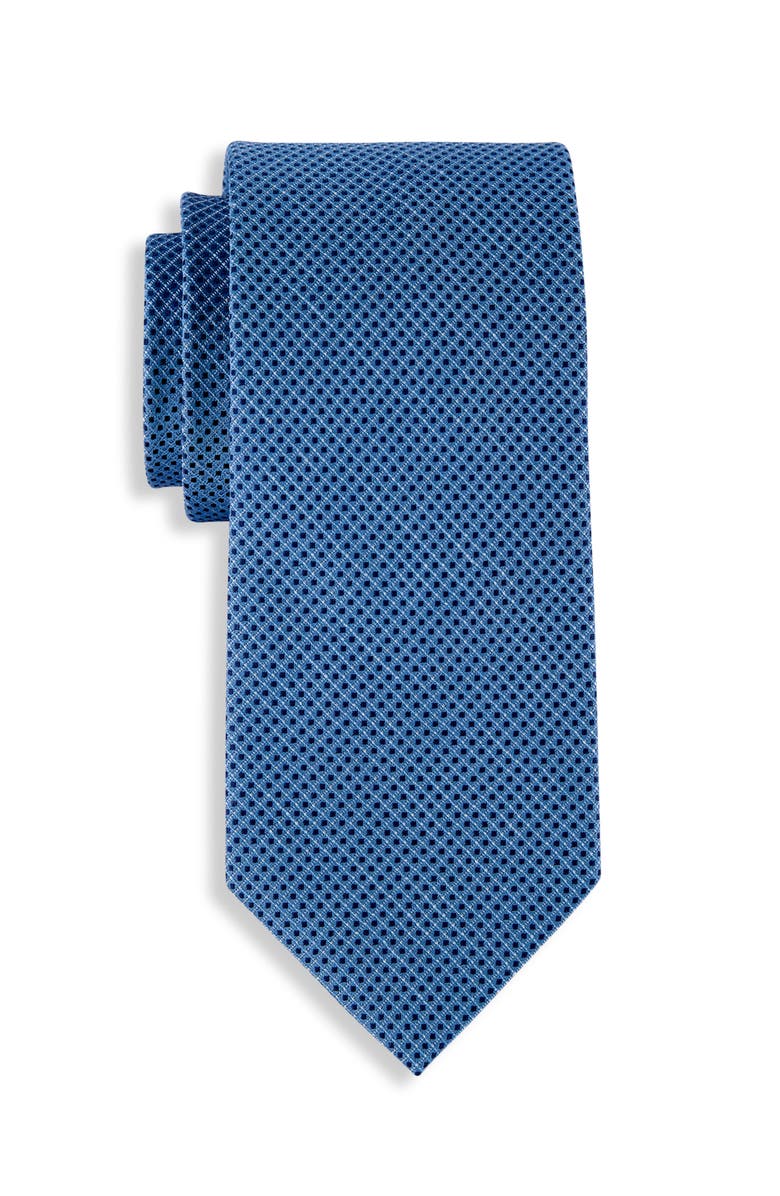 Michael Kors Big & Tall Micro Dot Tie, Main, color, Blue
