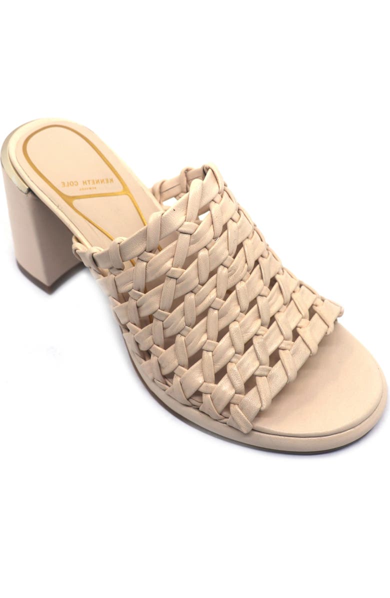 Kenneth Cole Solara Slide Sandal, Main, color, Cream Leather