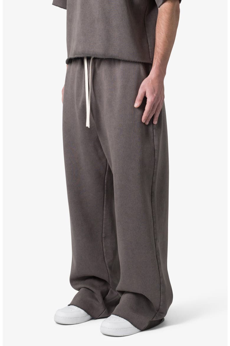 Washed Ultra Baggy Sweatpants, Alternate, color, WASHED BLACK