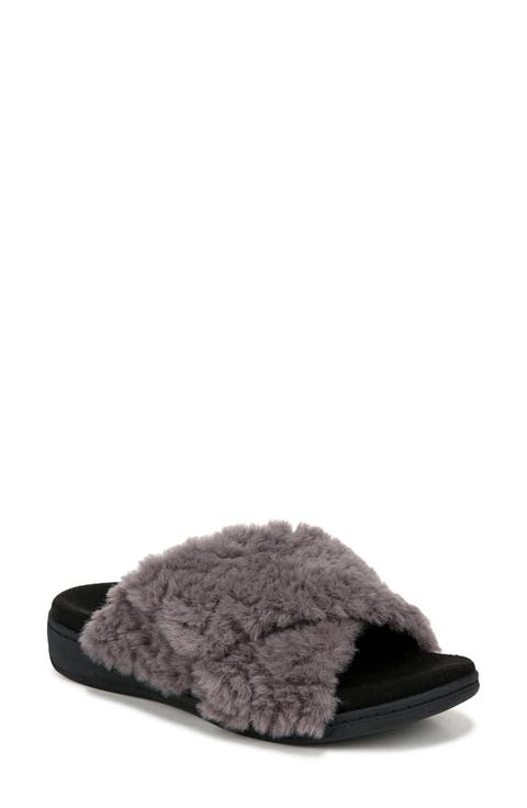 Relax II Plush Slide Sandal (Women)