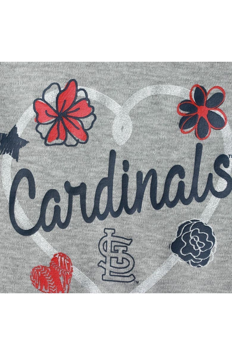 Outerstuff Infant Red/Navy/Gray St. Louis Cardinals Batter Up 3-Pack Bodysuit Set, Alternate, color, Red