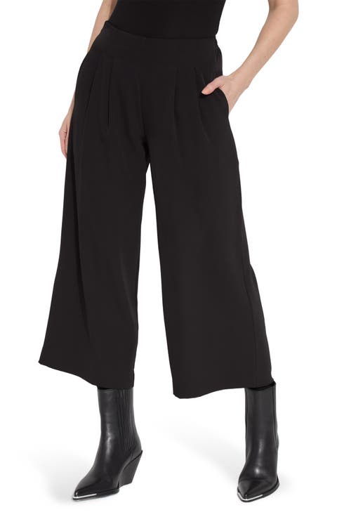 Giselle Pleated Culotte Pants