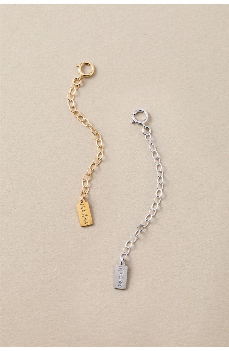 Set & Stones Dainty 2" Extender, Alternate, color, Gold