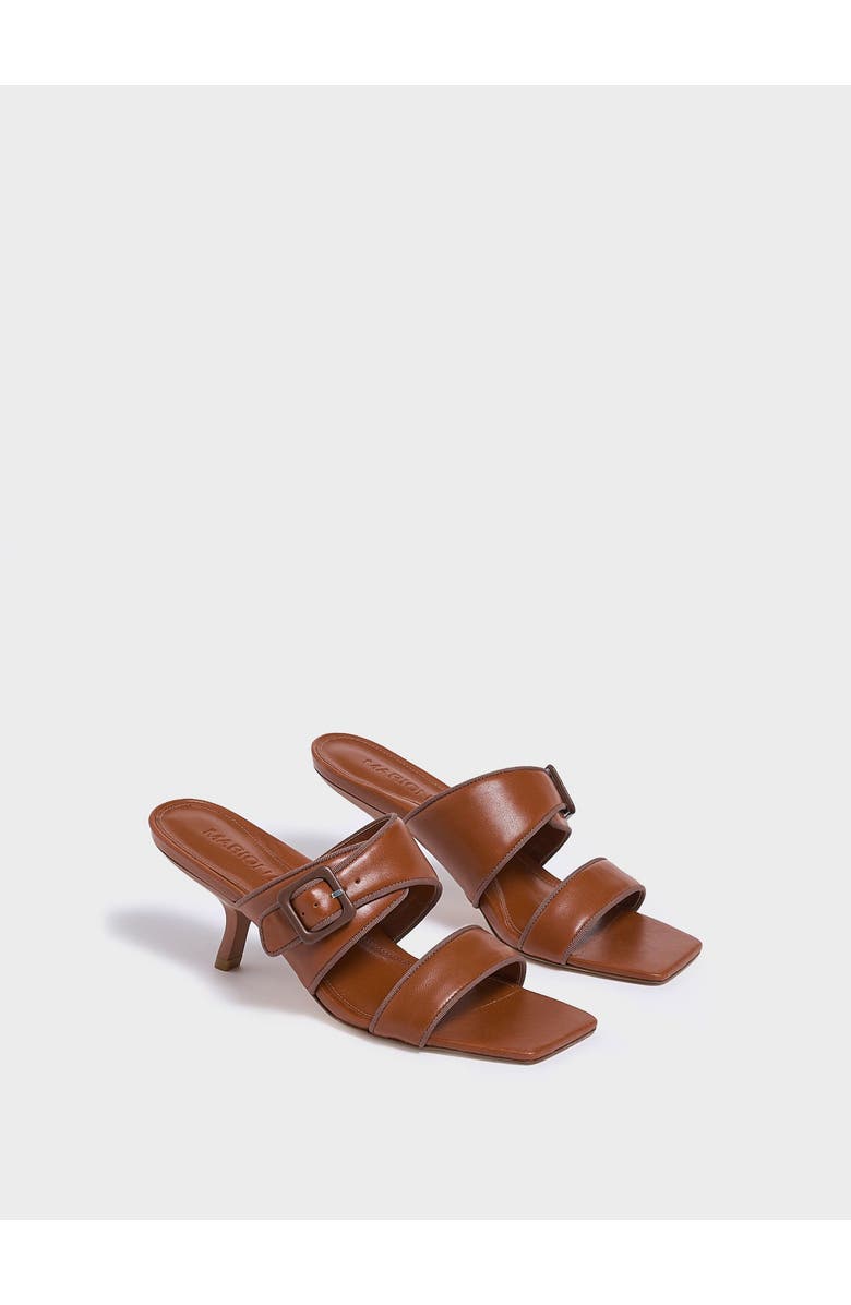 MARION PARKE Zoe Sandal | Nappa, Alternate, color, Chestnut