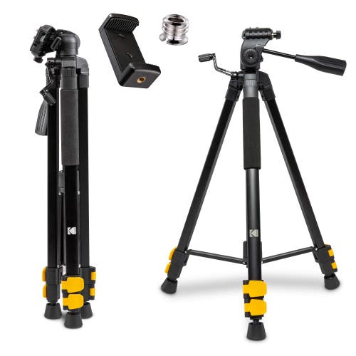 Kodak PhotoGear 62 Lightweight Tripod for Camera & Phone, Compact Travel Camera Tripod Stand in Black at Nordstrom