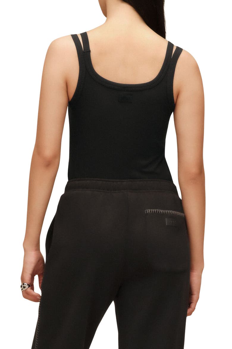 Nael Rib Tank, Alternate, color, BLACK