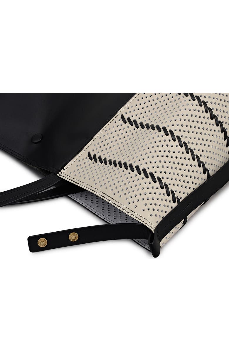 Radley The Delphine - Perforated Extra Large Open Top Tote Bag, Alternate, color, Black