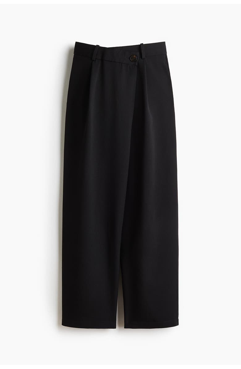 H&M Wrapover Tailored Trousers, Main, color, 
