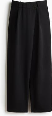 H&M Wrapover Tailored Trousers