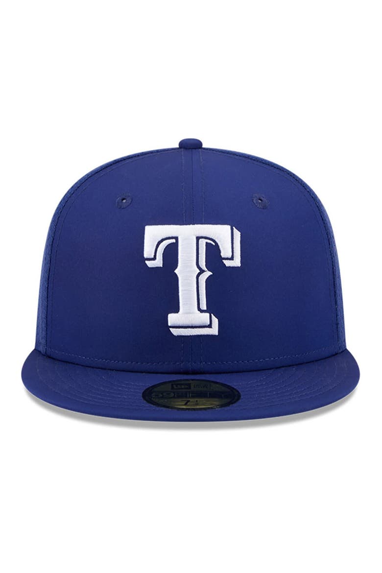 Men's New Era Royal Texas Rangers 2026 Batting Practice 59FIFTY Fitted Hat, Alternate, color, Royal