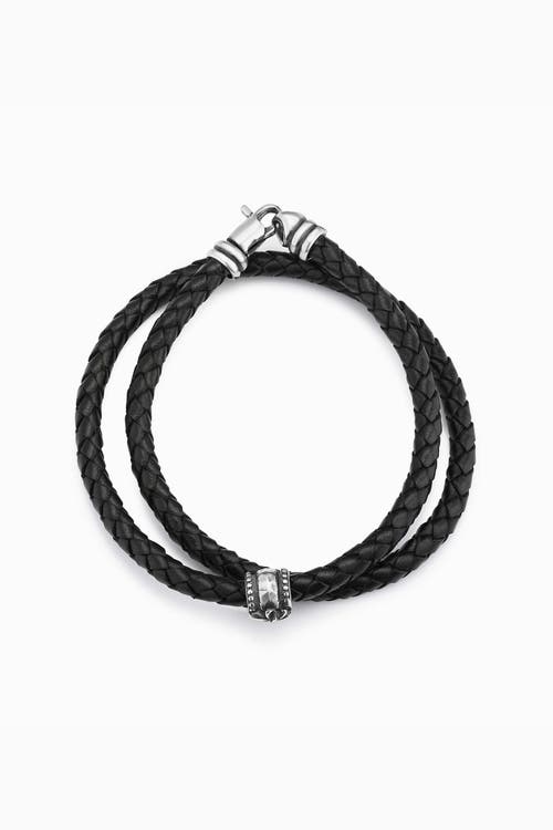 ORADINA ORADINA MENS VOYAGER LEATHER BRACELET