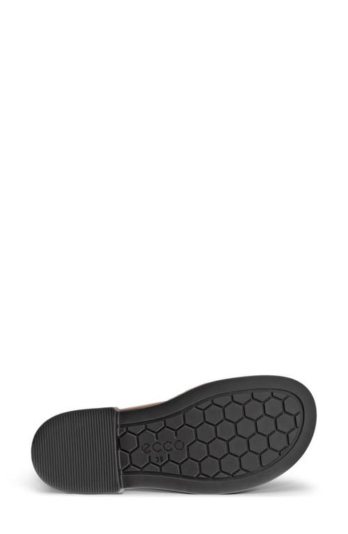 Ecco Metro Ring Slide Sandal In Brown