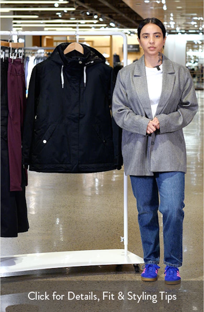 Billie Water Resistant Hooded Insulated Jacket, sales video thumbnail