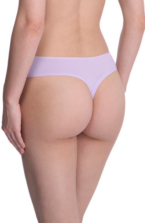 Natori Bliss Bare Cotton Hipster Briefs In Purple