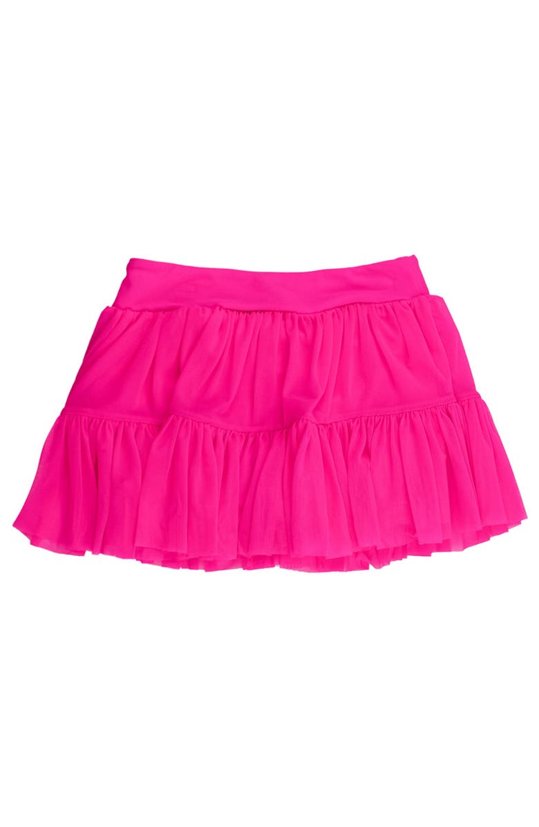 RuffleButts Girls UPF50+ Active Tulle Skort, Alternate, color,
