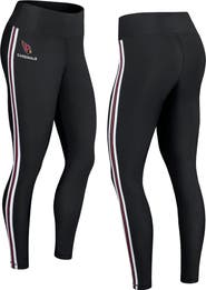 WEAR by Erin Andrews Women's WEAR by Erin Andrews Black Arizona Cardinals Color Block Leggings