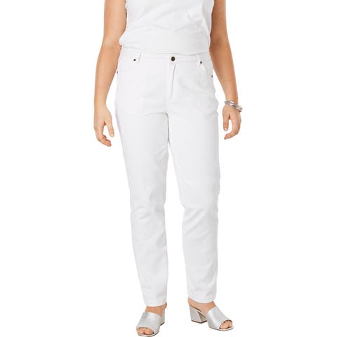 Classic Cotton Denim Straight-Leg Jean