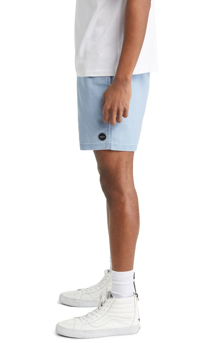 RVCA Escape Solid Shorts, Alternate, color, Deja Blue