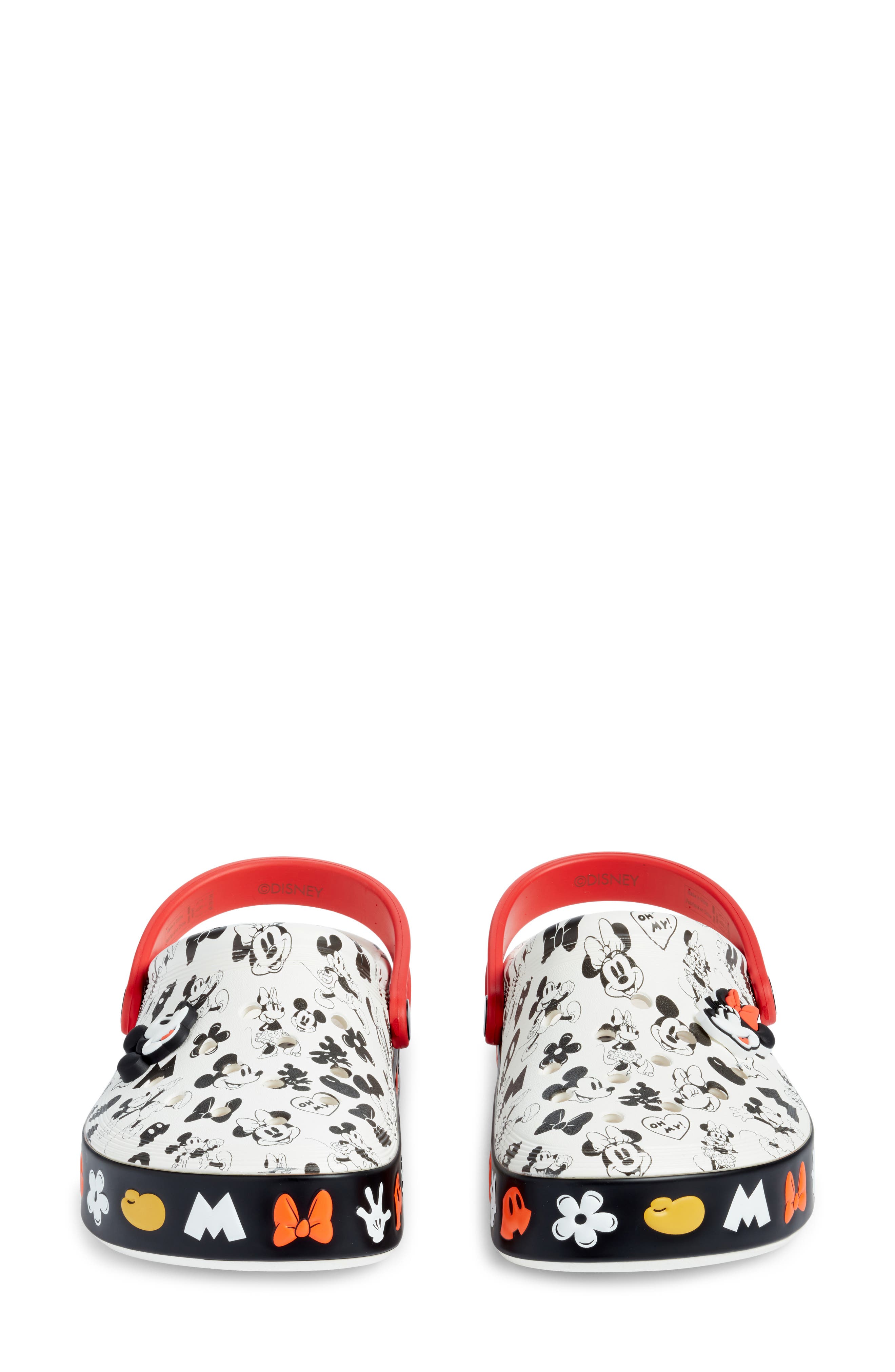 CROCS x Disney Gender Inclusive Mickey & Minnie Mouse Off Court Clog, Alternate, color, 