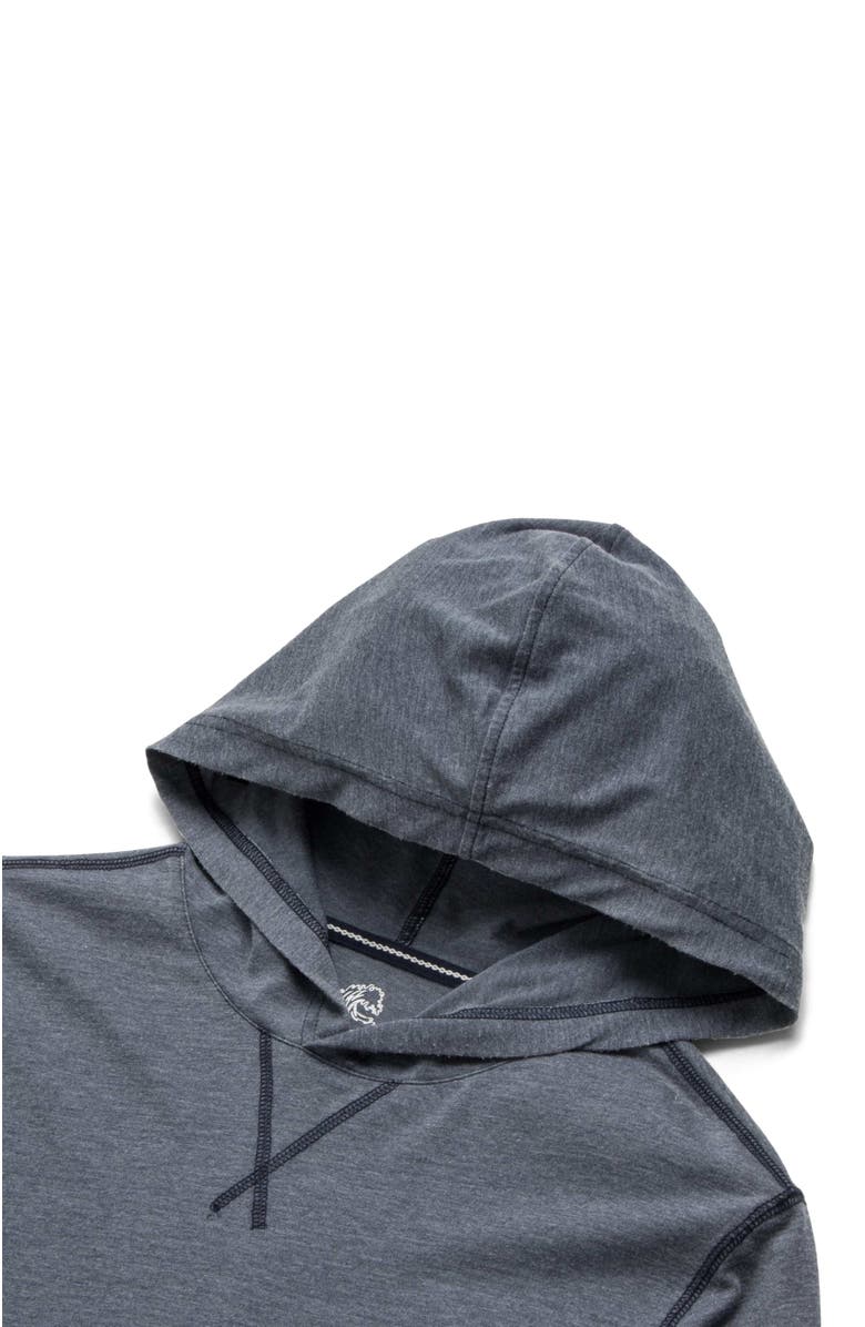 Surfside Supply Co. Harry Burnout Hooded Tee, Alternate, color, Navy Blazer