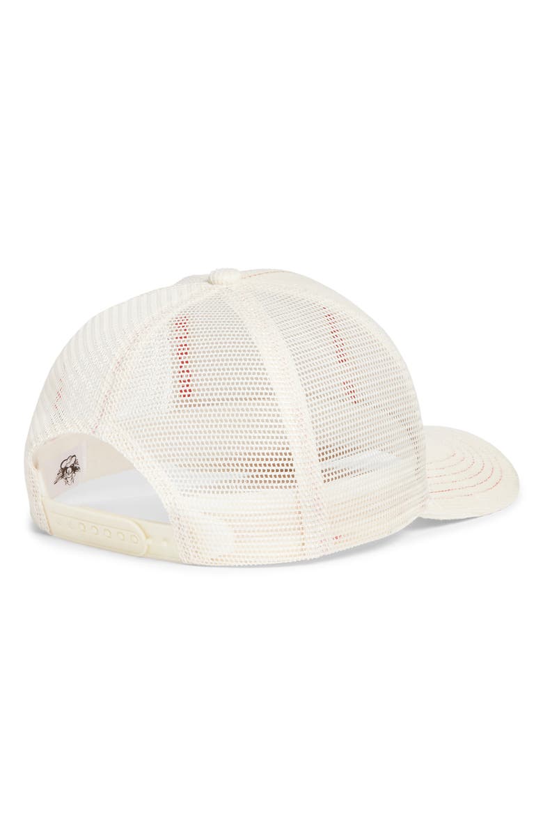 BOYS LIE Scarlet Thread Trucker Hat, Alternate, color, Off White